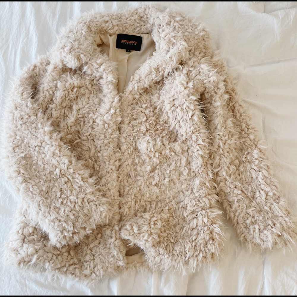 Ambiance Outerwear Teddy Jacket